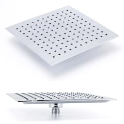 **Sydney Stock** KYLINS Square 10" Rain Shower Head Rose 3 Mode Handheld 2 In 1 Sliding Rail Slider Wall Arm Set WELS WaterMark