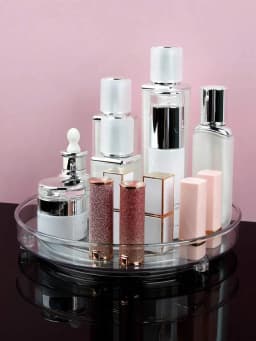 Rotatable Clear Makeup Organizer