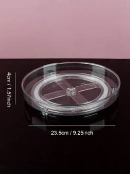Rotatable Clear Makeup Organizer