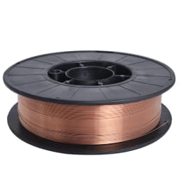 0.035 Inch Solid Mig Welding Wire 10 Pound Spool ER70S-6 Mild Steel Welding Wire (0.9 MM)