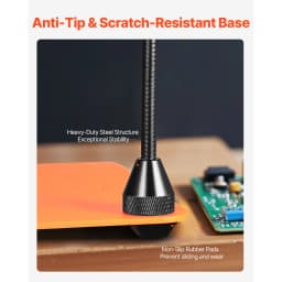 SucceBuy Magnetic Helping Hands Soldering Station 4Flexible Arms Tool w/Alligator Clips & Non-Slip Repair Craft Hobby DIY