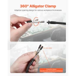 SucceBuy Magnetic Helping Hands Soldering Station 4Flexible Arms Tool w/Alligator Clips & Non-Slip Repair Craft Hobby DIY