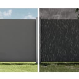 Retractable Side Awning Privacy Screen Outdoor Sun Shade 2x3M Grey