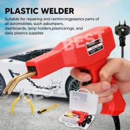 Handy Plastic Welder Garage Tool Bumper Crack Repair Welding Machine Staple Set