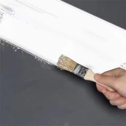 1" Chip Paint Brush DIY Art Varnishes Touchups Brushes Wooden Handle Bush