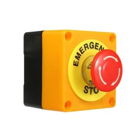 2PCS Emergency Stop Shut Off Push Button Switch NO / NC e-stop Push Button