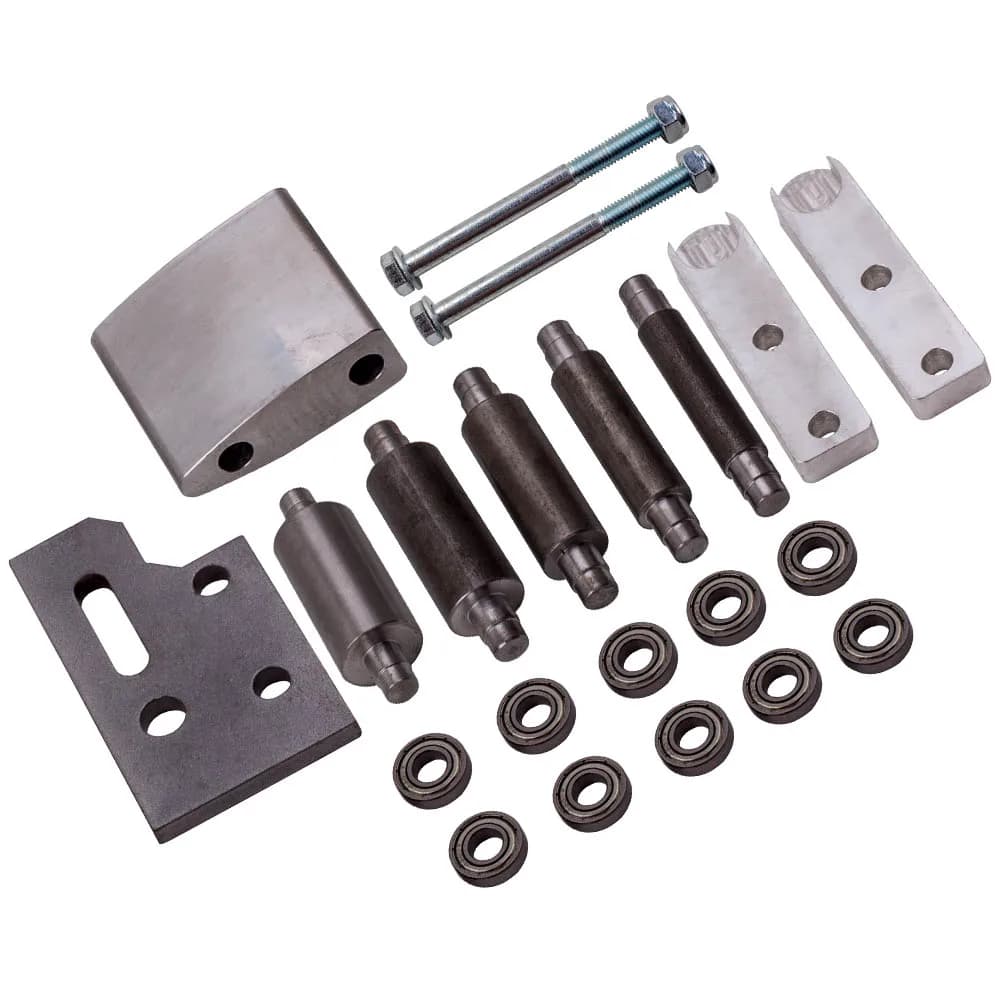 Steel Small Wheel Holder kit For 2x72" Belt Grinders + A Set Of 5 Small Wheels