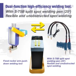Heltec HT-SW01H 21KW Peak 3500A Peak Spot Welder Portable Battery Welding Machine for 18650 Lithium Battery Packs