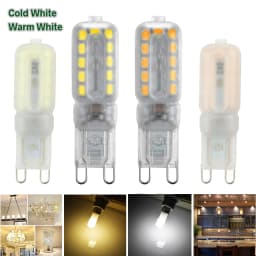 20PCS G9 LED Dimmable Replace Halogen Lamps Capsule Light Bulb AC220-240V 5W/7W