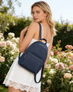 Women Large Capacity Casual Backpack Waterproof With Genuine Leather Travelling Backpack Bags For Ladies