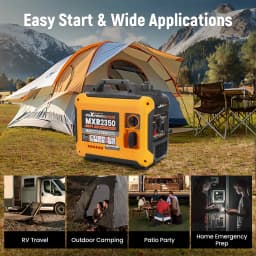 Inverter Generator 2KW Max 1.8KW Gasoline Generators Portable Silence
