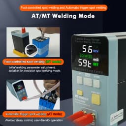 Heltec Energy HT-SW01H Spot Welding Machine 21KW High Current Pulse Battery Welding Machine for 18650/LiFePO4 Battery AT/MT