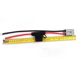 2pcs FUSED Anderson Lead 50amp plug to 8mm Lugs, 10 B&S 60 amp cable lead AU