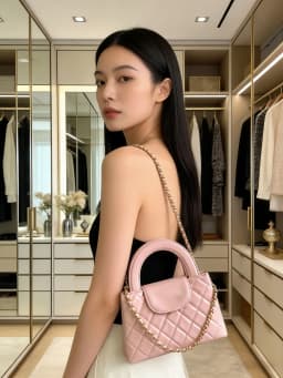Women's Leather Crossbody Bag Korean Style Multifunctional Handbag Women's Commuter Chain Bag Luxury Handbag