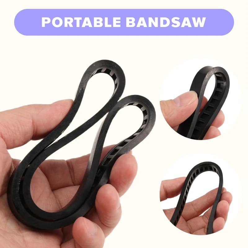 2 Pack 650721-00 Bandsaw Tires Belt Band Saw Rubber Tires Belt For 514002079 A02807 DCS374 DWM120 Easy Install