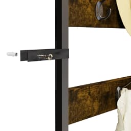 178cm Tall Hall Tree with Shoe Rack Bench and 10 Hooks Entryway Coat Rack Shoe Storage Organizer for Hallway Bedroom