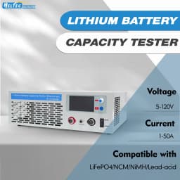 Heltec 5-120V 1-50A Discharge Battery Electronic Load/Capacity Tester for Lead-acid/NiMH/LiFePO4/NCM Batteries Electronic Tools