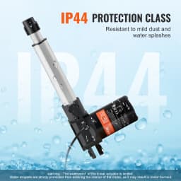 SucceBuy 12V Linear Actuator 6/8/12/14/16 Inch 6000 N 5mm/s Electric Linear Motor Controller W/ Mounting Bracket for Home Use