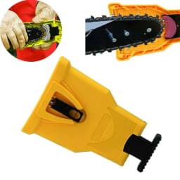 Quick Chainsaw Tool Teeth Sharpener Woodworking Self Sharpening Grinding AU
