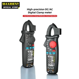 ACM92 Digital Clamp Meter True RMS Mini DC AC Current Voltage Auto Range Temperature Capacitance Ohm Tester Multimeter ACM91