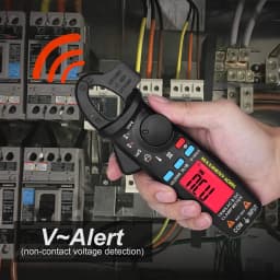 ACM92 Digital Clamp Meter True RMS Mini DC AC Current Voltage Auto Range Temperature Capacitance Ohm Tester Multimeter ACM91