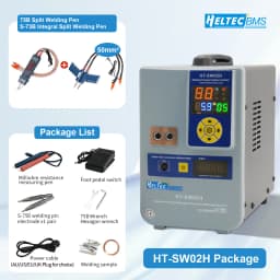 HELTEC 12KW 21KW 36KW 42KW High-Efficiency Battery Spot Welder with Pneumatic Capacitor Storage for Nickel/Aluminum/18650
