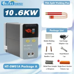 HELTEC 12KW 21KW 36KW 42KW High-Efficiency Battery Spot Welder with Pneumatic Capacitor Storage for Nickel/Aluminum/18650