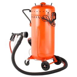 SucceBuy 28 Gallon Vacuum Sand Blaster Dustless with Built-in 1200 W Vacuum System for Dust Control Abrasive Recycle 60-110 PSI