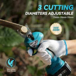 Seesii 3-in-1 Brushless Telescoping Pole High Branch Scissors Electric Chainsaw Garden Pruning Tools For Makita 18V Battery Pin