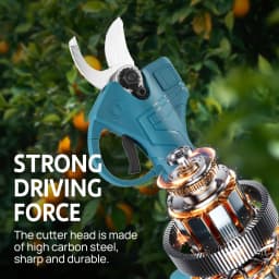 Cordless Brushless 40mm Electric Pruning Shear Secateur for 36V Makita Battery Power Tools - Cordless Pruning Scissors