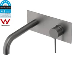 **Sydney Stock** KYLINS Round Vanity Faucet Wall Basin Mixer Tap Brushed Nickel Gold Black Gun Metal Chrome WaterMark Wels