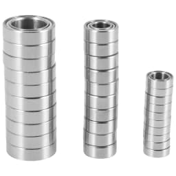30Pcs Metal Steel Ball Bearing Set For ZD Racing DBX-10 DBX10 10421-S 9102 1/10 RC Car Spare Parts Accessories