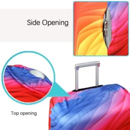 Luggage Cover Stretch Fabric Suitcase Protector Baggage Dust Case Cover Suitable for 18-32 Inch Suitcase Case Travel [P