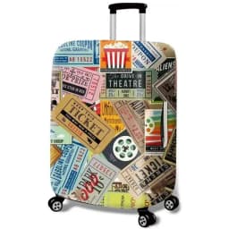 Luggage Cover Stretch Fabric Suitcase Protector Baggage Dust Case Cover Suitable for 18-32 Inch Suitcase Case Travel [P