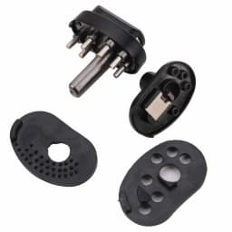6x 3-Dial Digital Trigger Password Lock Gun Keyless Padlock for Firearms Pistol