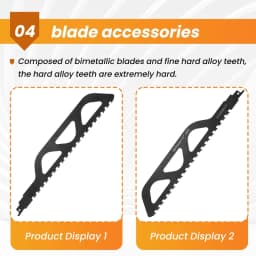 Reciprocating Saw Blade Carbide Carbide Saw Blade For Cutting Porous Concrete, Fibre Cement