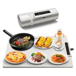Silicone Electric Warming Tray Foldable Food Warmer Fast Heating Home Buffets