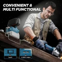 1/2pcs,15-LED Work Light, Portable Spotlight Flashlight Compatible with Makita 18V Lithium-ion Battery