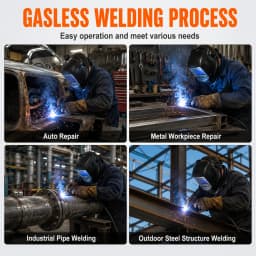 PORIYA Flux Core MIG Welding Wire E71T-GS 0.9mm4.5kg Gasless Mild Steel MIG Wire