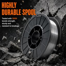 PORIYA Flux Core MIG Welding Wire E71T-GS 0.9mm4.5kg Gasless Mild Steel MIG Wire
