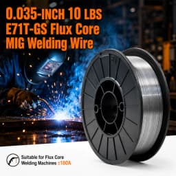 PORIYA Flux Core MIG Welding Wire E71T-GS 0.9mm4.5kg Gasless Mild Steel MIG Wire