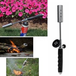 Grass Burner Weed Killer Kit Shrub Garden Tools Butane Gas Torch Fire Lighter