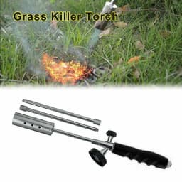 Grass Burner Weed Killer Kit Shrub Garden Tools Butane Gas Torch Fire Lighter