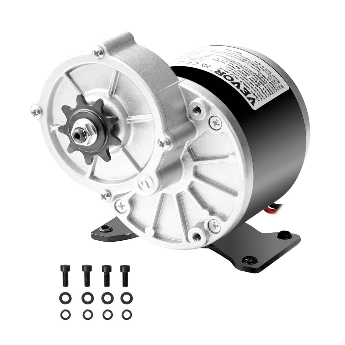 VEVOR 350/1800/2000/3000W Electric Powerful DC Motor Go Kart Electric Brushed Motor Electric Dirt Bike Motor Engine for E-Bike