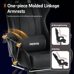 Gaming Chair Office Computer Seating Racing PU Executive Racer Recliner Chair