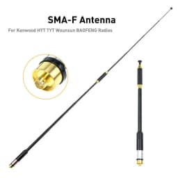 High Gain Telescopic Antennas AL-800 Dual Band VHF UHF SMA-Female Antenna Replacement For BaoFeng UV-5R UV-9R Radio Accessories