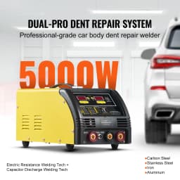 SucceBuy Stud Welder Dent Repair Kit 5 KW Welder Machine Auto / Manual Welding 10 Modes Spot Welding Repair Tool for Auto Repair