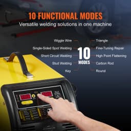 SucceBuy Stud Welder Dent Repair Kit 5 KW Welder Machine Auto / Manual Welding 10 Modes Spot Welding Repair Tool for Auto Repair