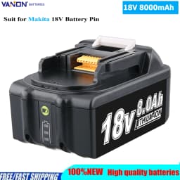 VANON 18V 9Ah 8Ah 5Ah Replace for Makita Lithium Battery Powerful Power Battery 100% New Power Tool Battery Pin