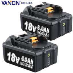 VANON 18V 9Ah 8Ah 5Ah Replace for Makita Lithium Battery Powerful Power Battery 100% New Power Tool Battery Pin